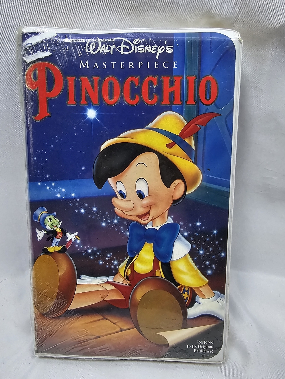Disney Pinnochio Masterpiece Collection VHS Sealed 1993